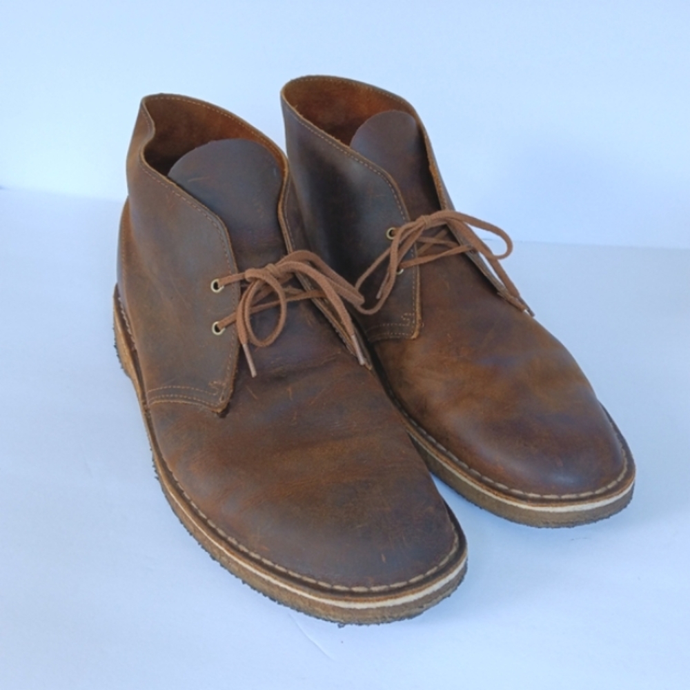 Clark's OG Originals Distressed Oiled Gum Sole Desert Boots Size 13
